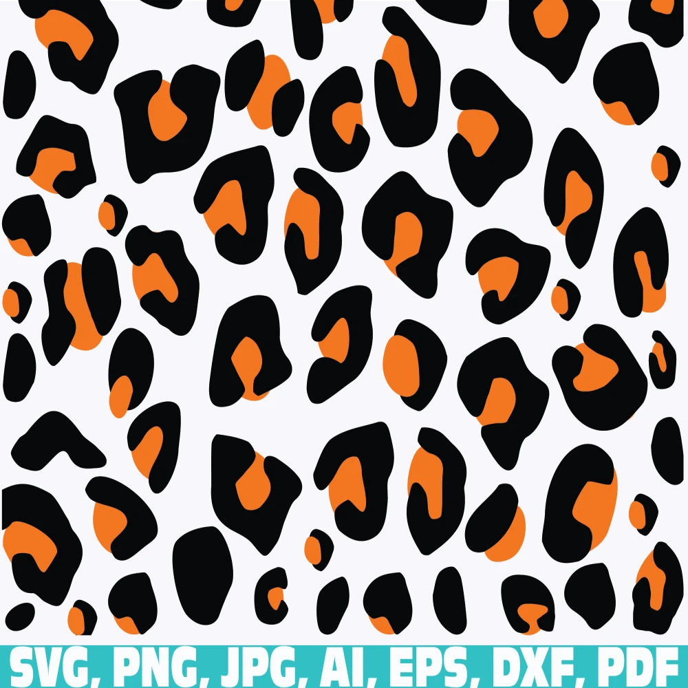 Orange leopard print, cheetah print, leopard, Orange cheetah, leopard print,  Animal Print, Leopard Print Pattern, Seamless Cheetah Prints Pattern